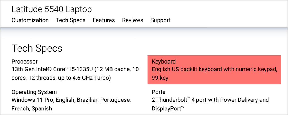 know if your dell laptop has a backlit keyboard or not