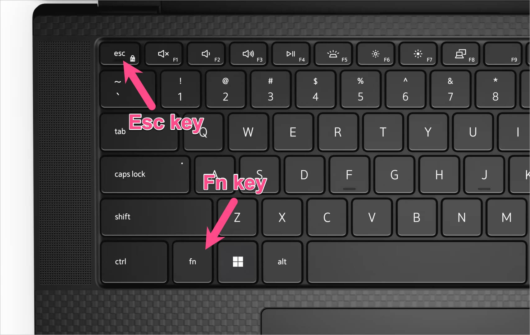 how to enable the fn lock on dell laptops