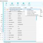Import or Export Contacts