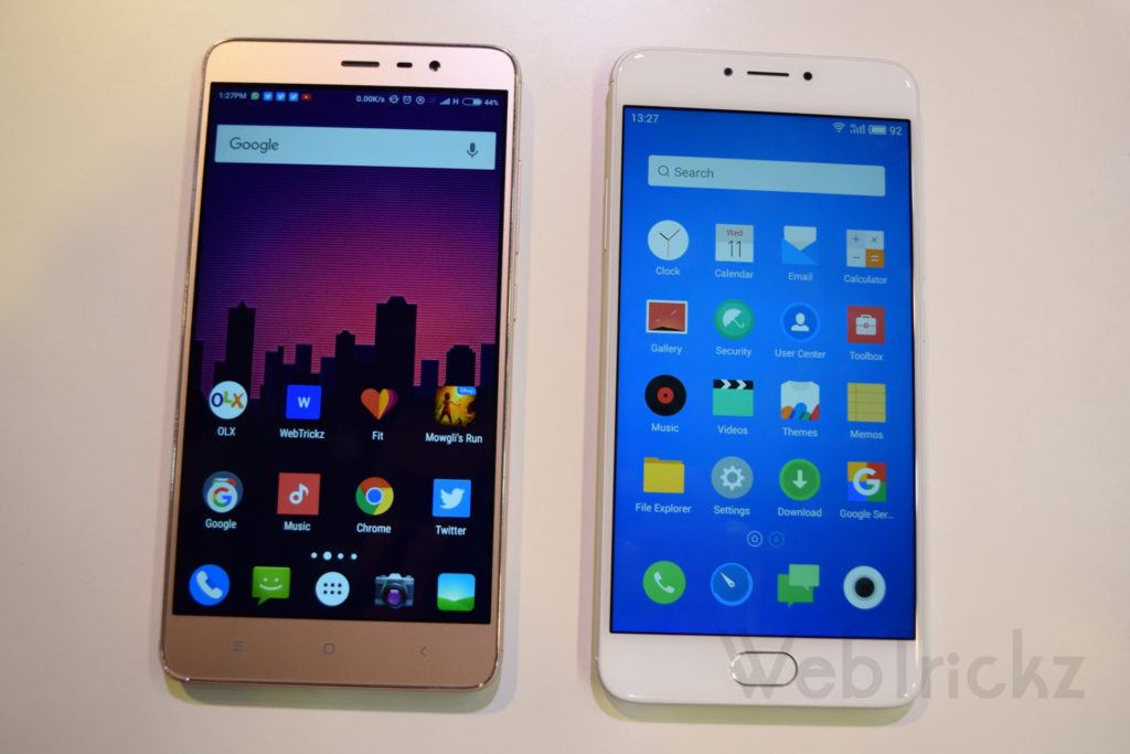 Redmi Note 3 vs Meizu M3 Note