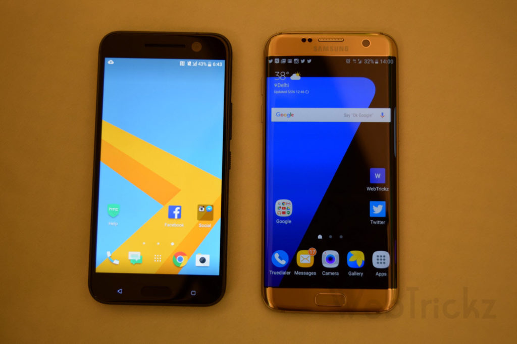 HTC 10 vs Samsung Galaxy S7 edge