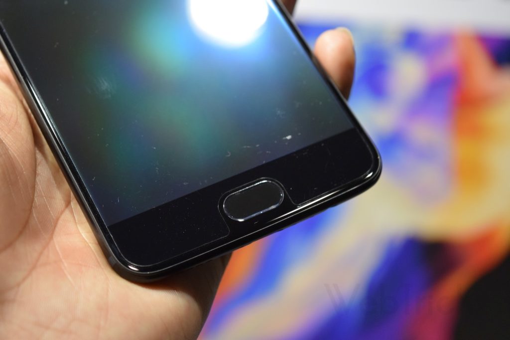 fingerprint sensor on oneplus 5