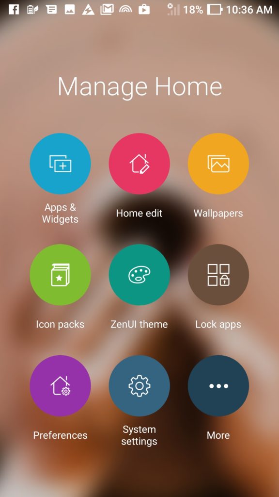 asus zenUI
