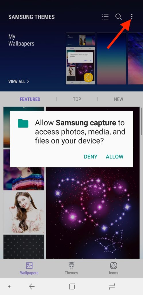 allow storage access