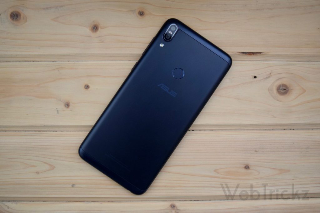 Asus Zenfone Max Pro fingerprint sensor