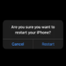 how to reboot iPhone without using physical buttons