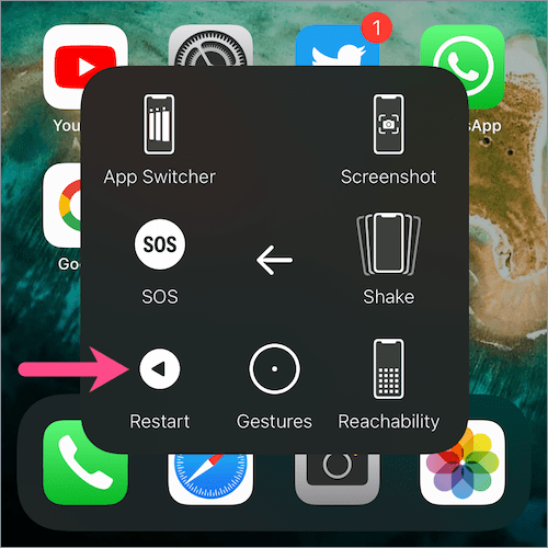 restart iPhone 16 without power button