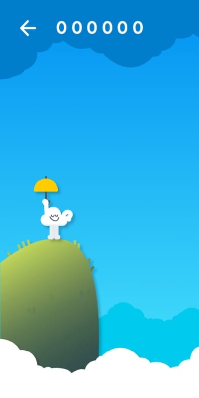 cloud umbrella game on google