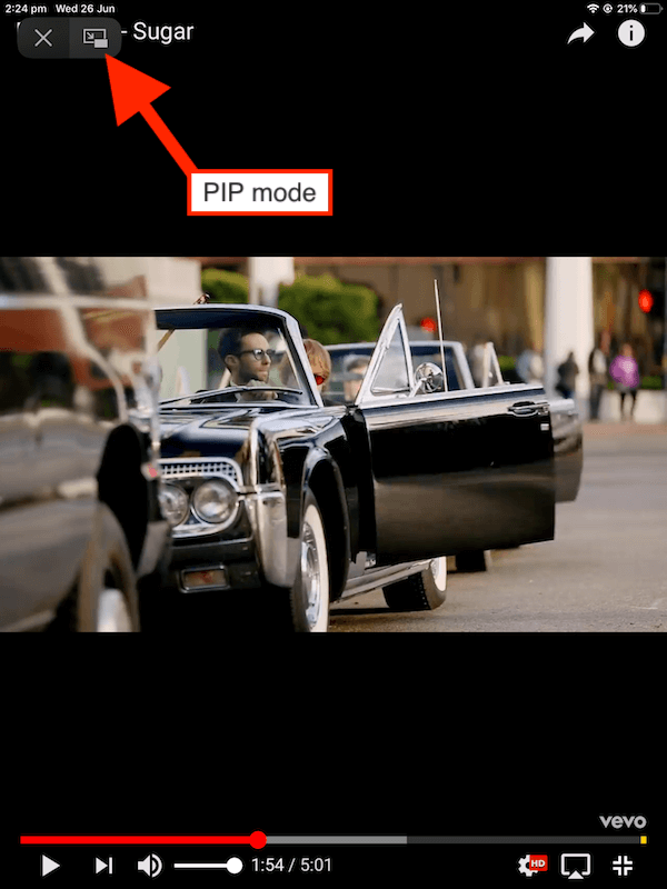 PIP mode
