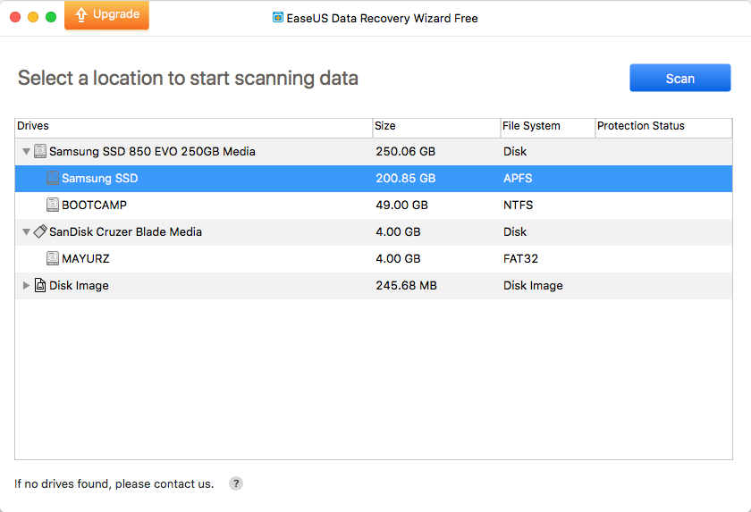 EaseUS Data Recovery Wizard for Mac Free