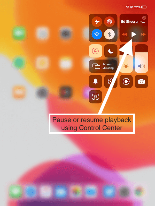 ios control center