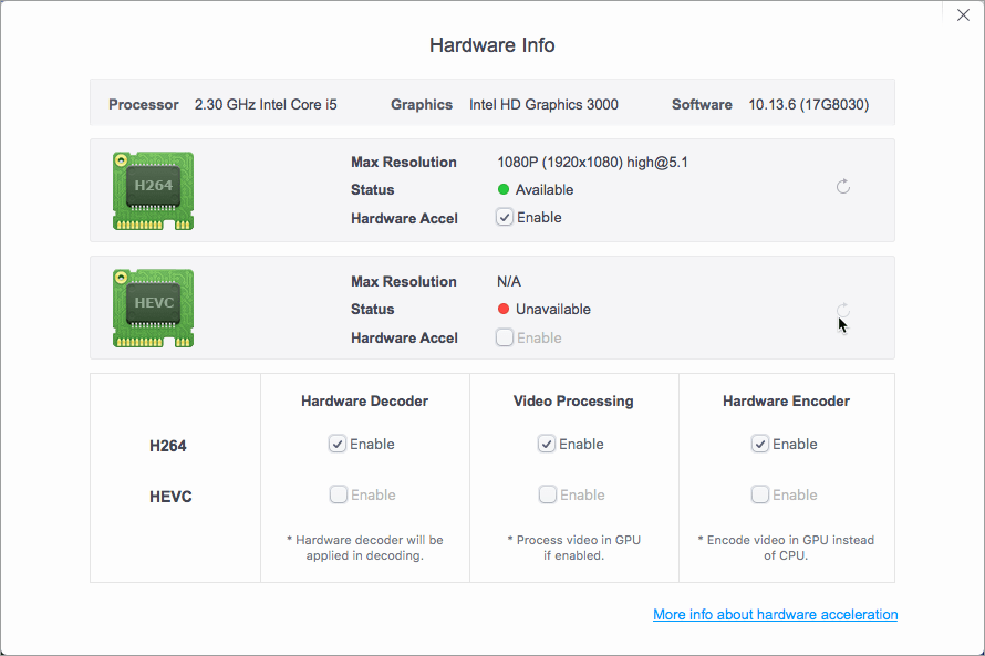 hardware info