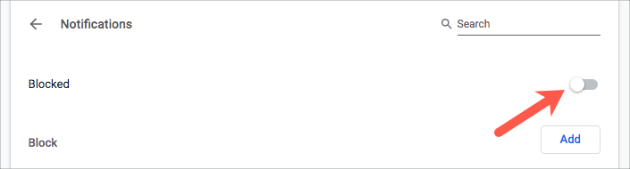 chrome stop show notifications popup