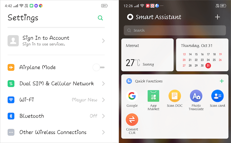change font style in realme