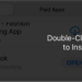 how to double click on iphone