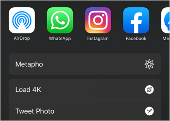 load 4k option in twitter