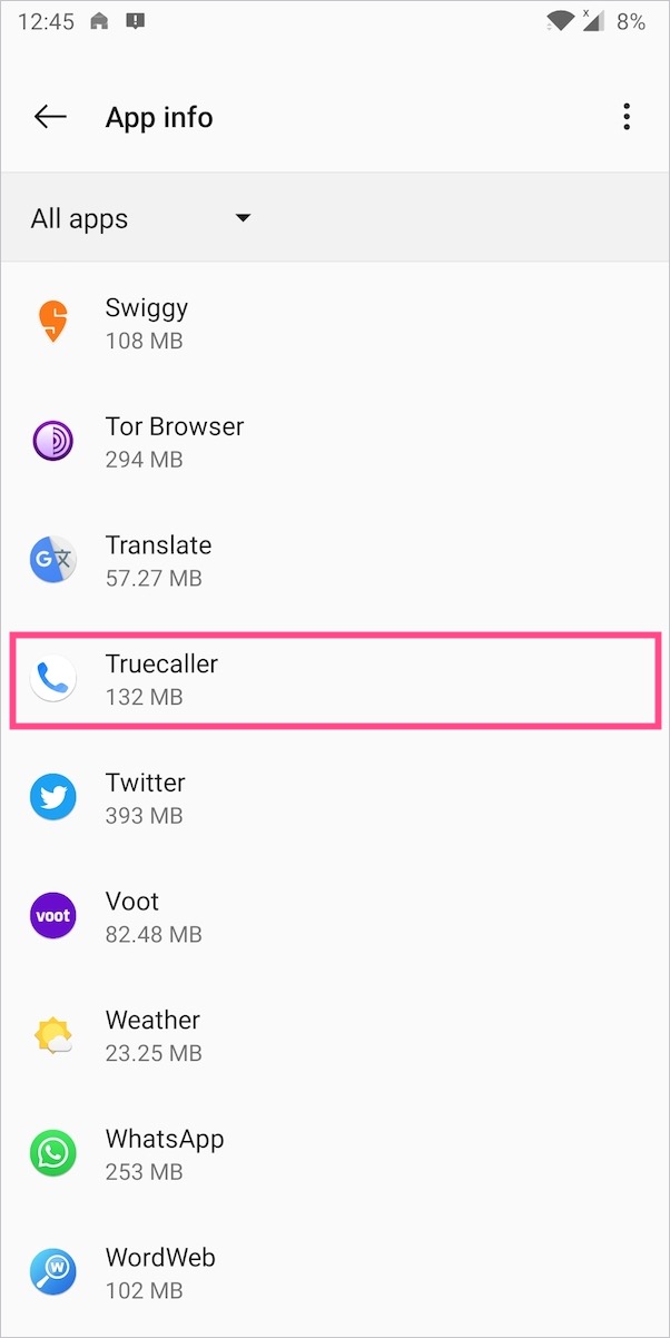 truecaller app
