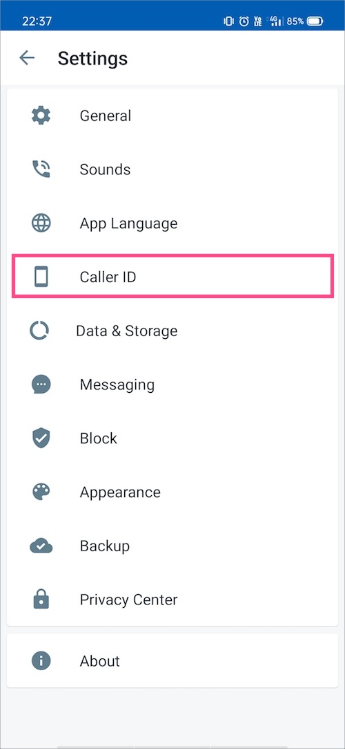 truecaller called id