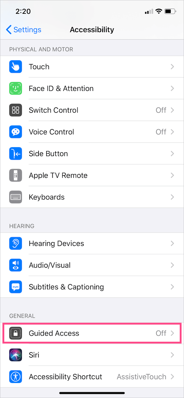 Accessibility in ios