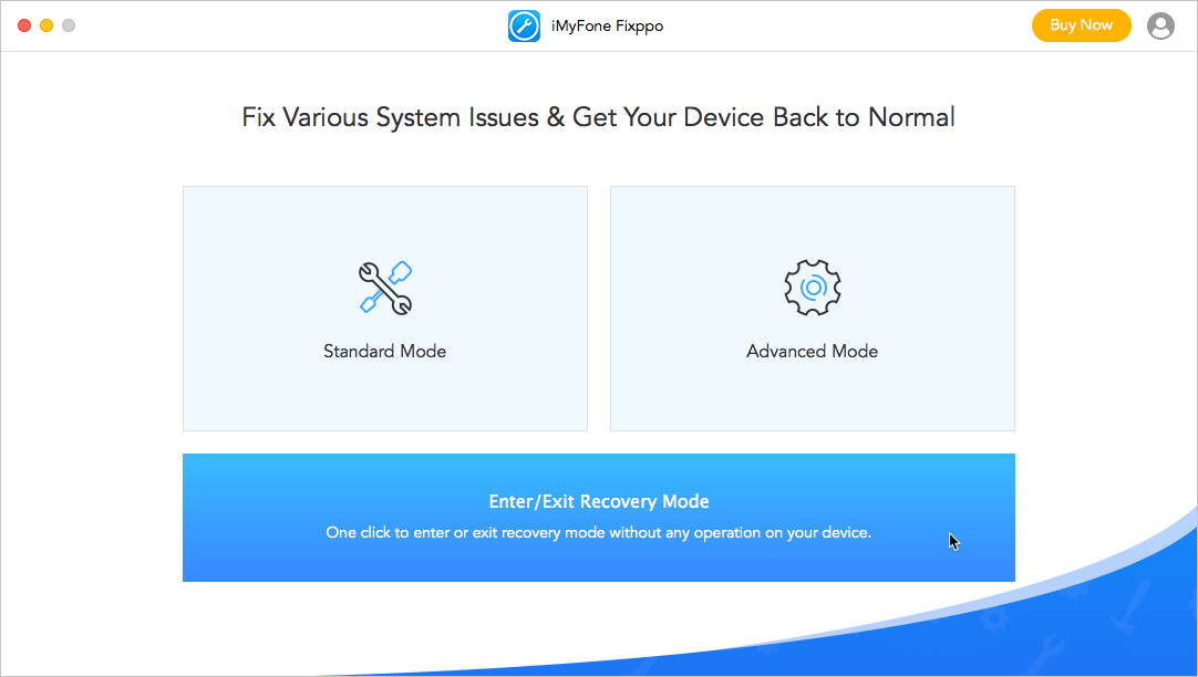 iMyFone Fixppo tool