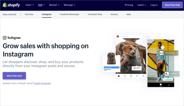 shopify sales channels