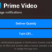 disable deliver quietly on ipad