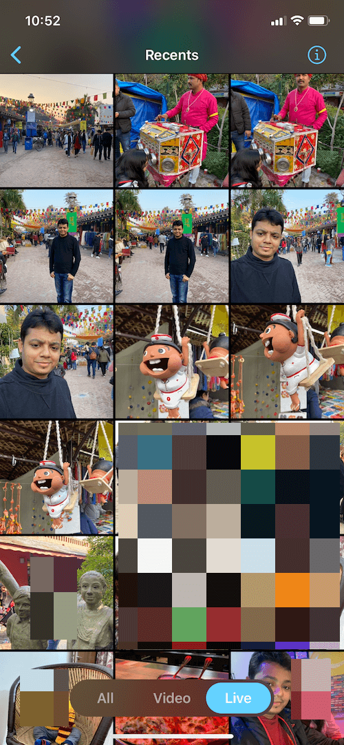 iphone photo library