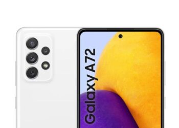 samsung galaxy A72 white