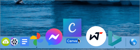 put website shortcut to your dock on Mac