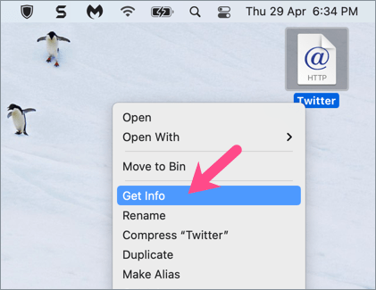 get info on macOS