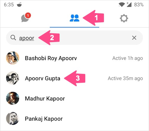 undo ignore messages on messenger 2020 without replying