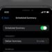 Scheduled Summary in iOS 15