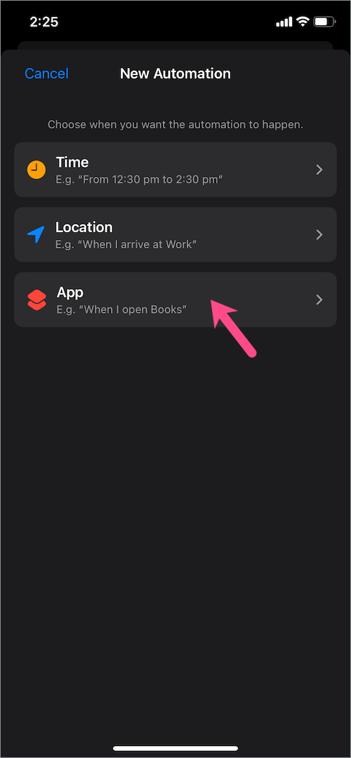 how to add dnd automation in iOS 15 on iPhone