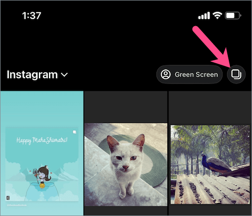 How to make reels on instagram from gallery