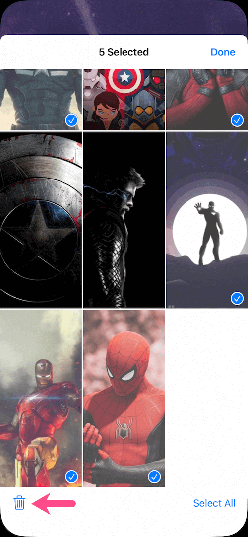 edit photo shuffle photos in ios 16
