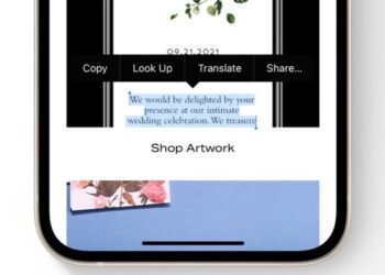 live text in iOS 15