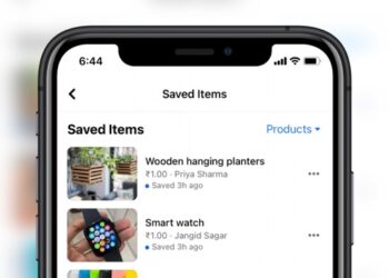 saved items on Facebook Marketplace