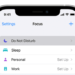 do not disturb focus on iphone