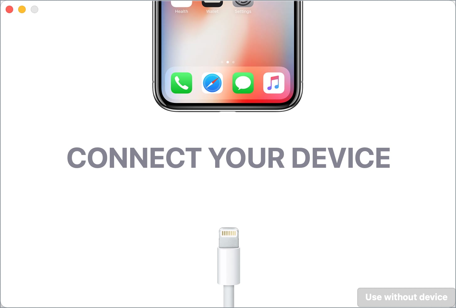 connect iPhone to computer