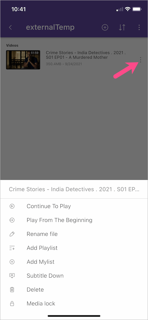 free app to play mkv files on iPhone