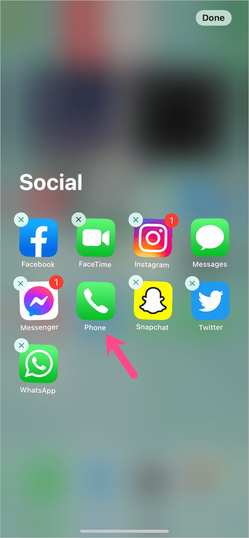 how to add phone app to iPhone Home Screen