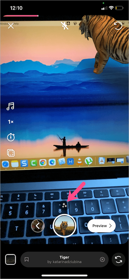 how to use multiple filters on your instagram reels