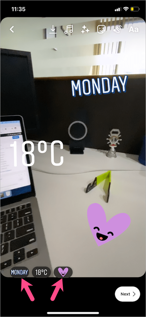 how to add disappearing stickers to reels on instagram