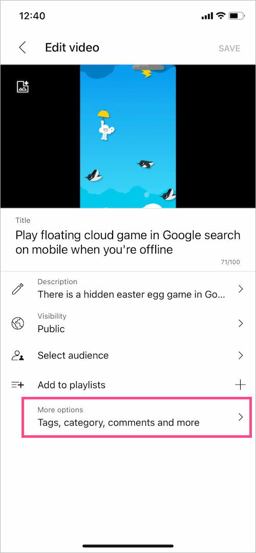 change comment settings on youtube mobile