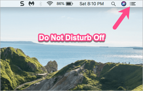 dnd off on mac