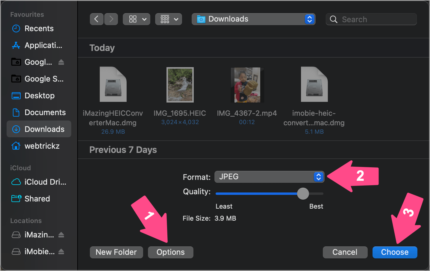 how to convert multiple heic to jpg on mac at once