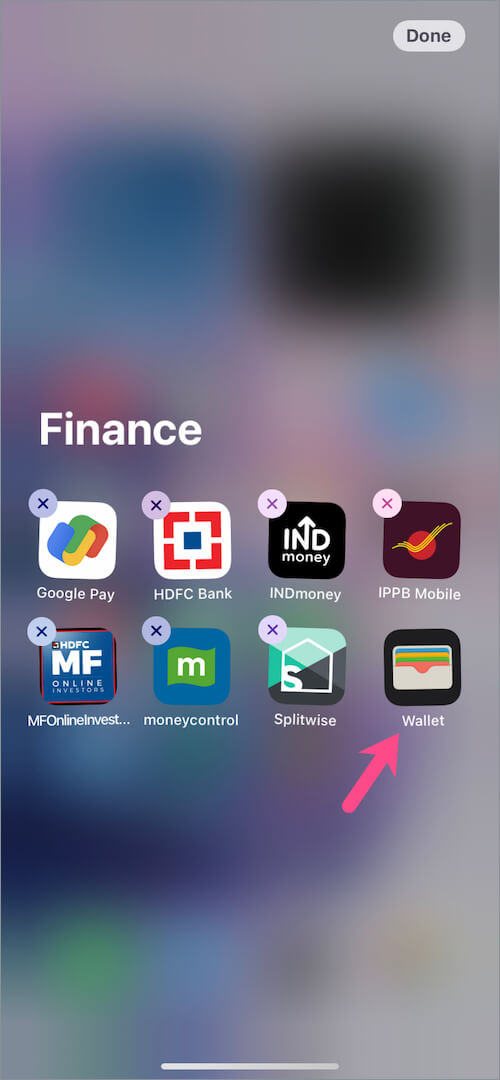 How to add apple wallet to iphone Home Screen