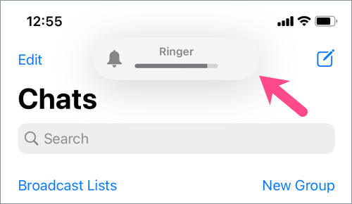 how to change ringer volume on iphone 13