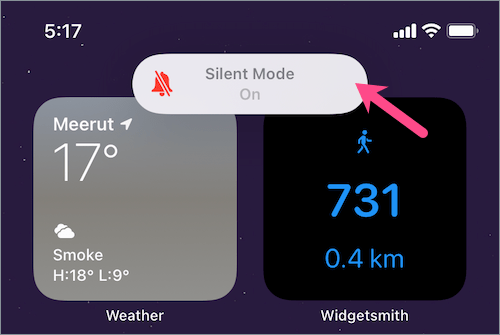 how to put iphone 13 on silent