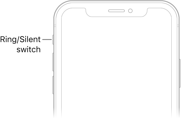 Turn silent mode off on iPhone 13